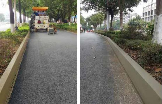 廣西貴港市政道路白改黑工程（市內道路）